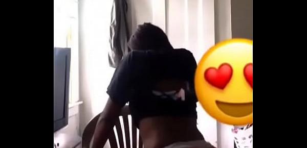  Young ebony instagram thot twerking